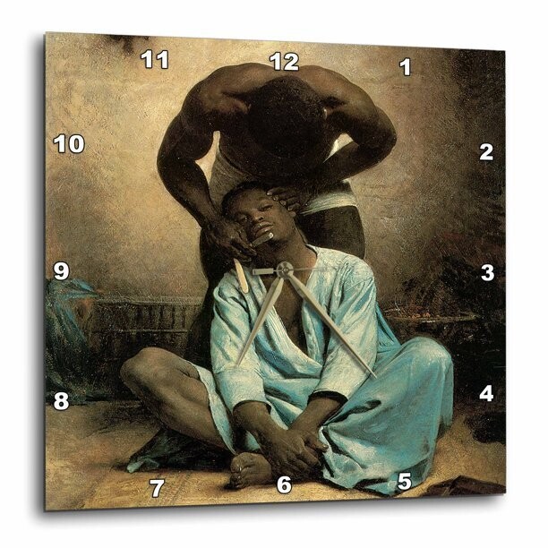 Barber Wall Clock