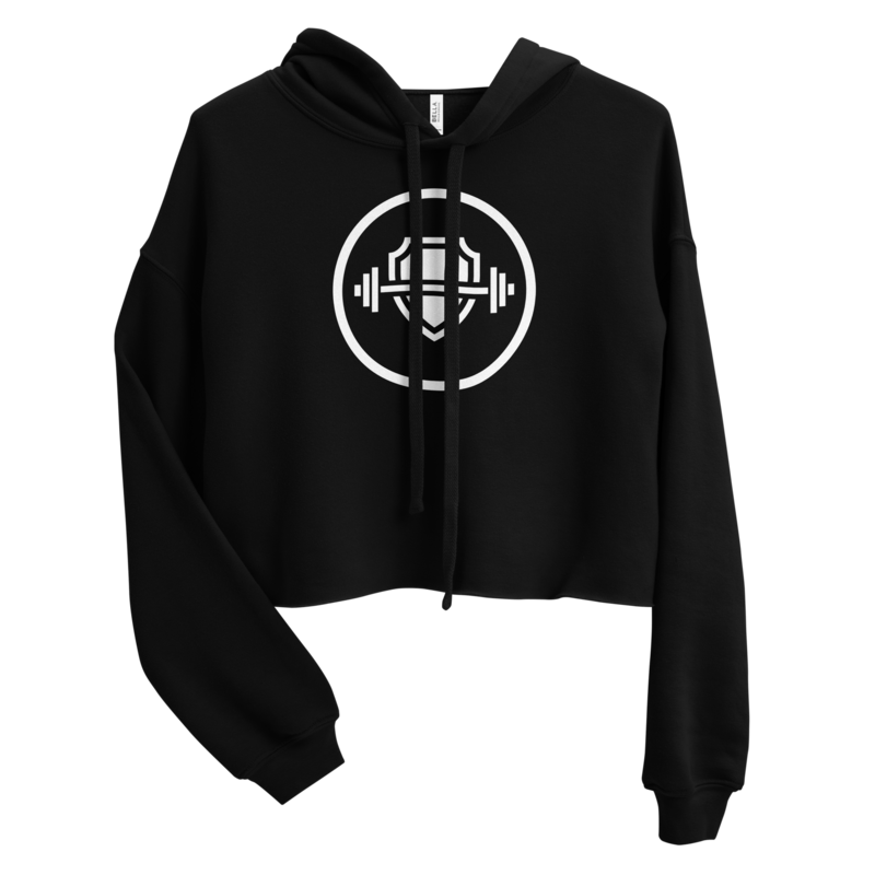  Cropped Pullover Hoodie