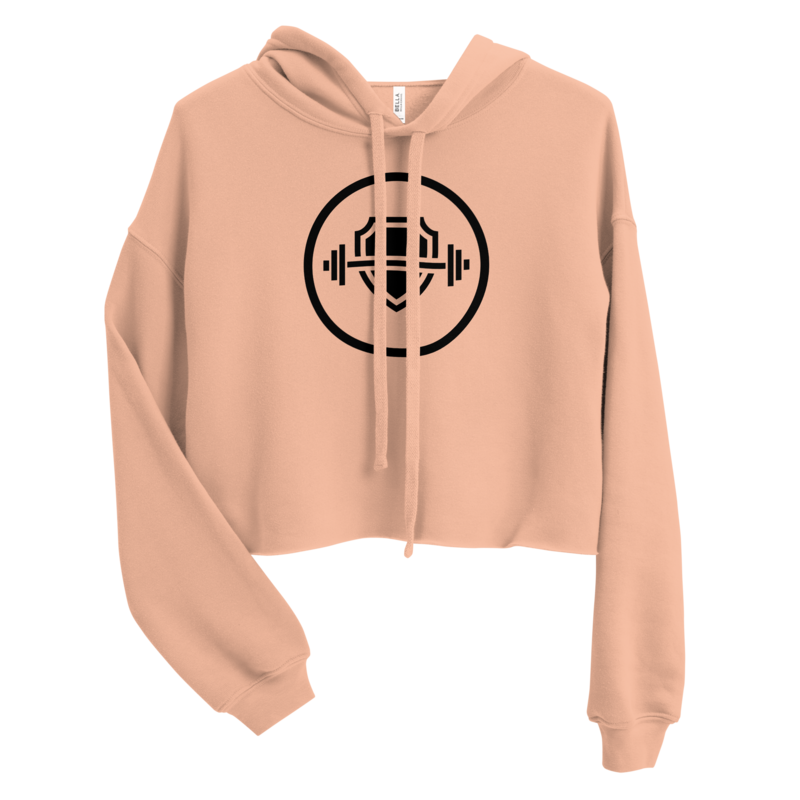  Cropped Pullover Hoodie