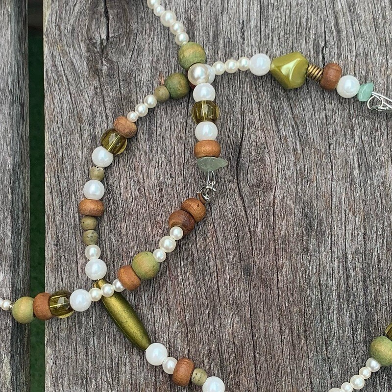 Green Aventurine Earth Necklace