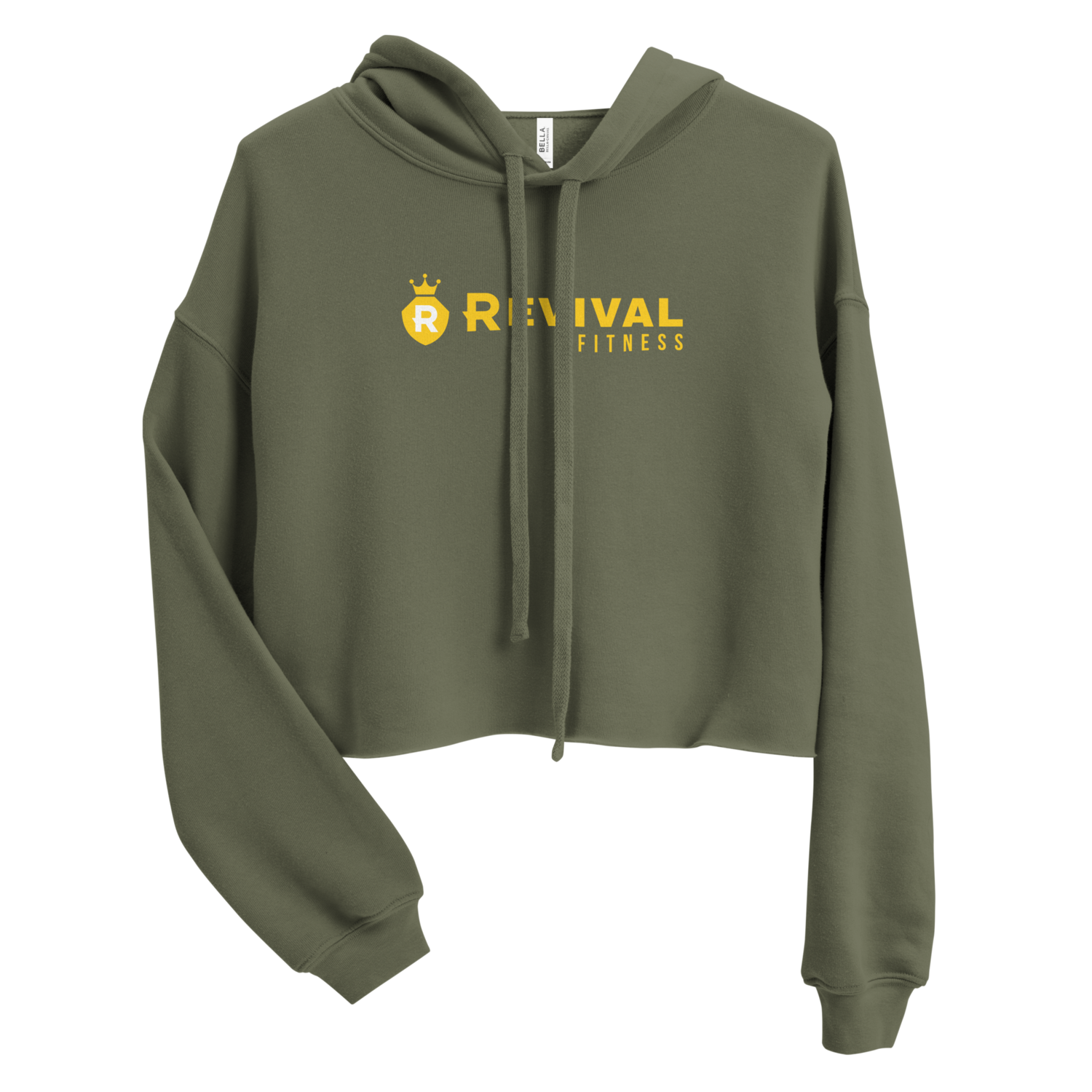 Cropped Pullover Hoodie