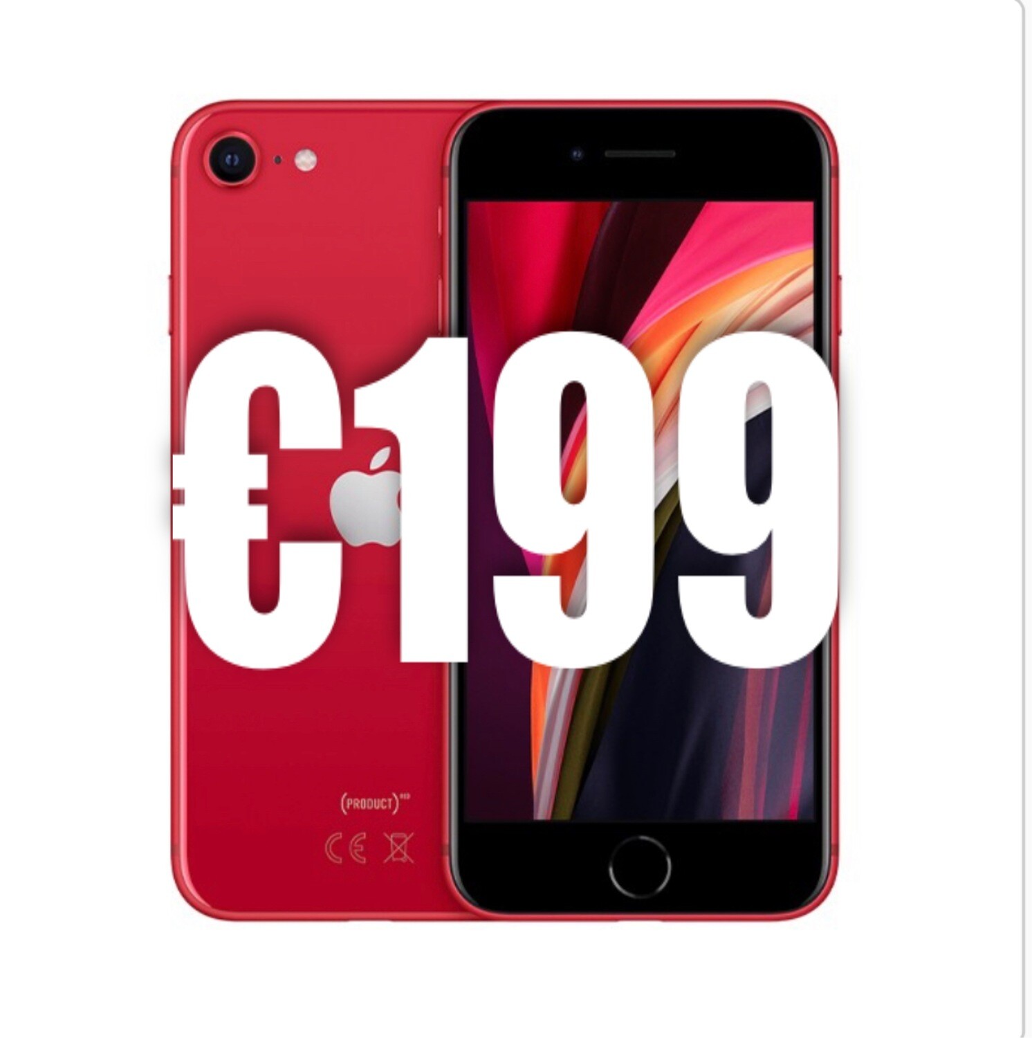Apple iPhone SE 2020 64GB Red (Seconda gen.) 4.7&quot; Rosso  €199,00