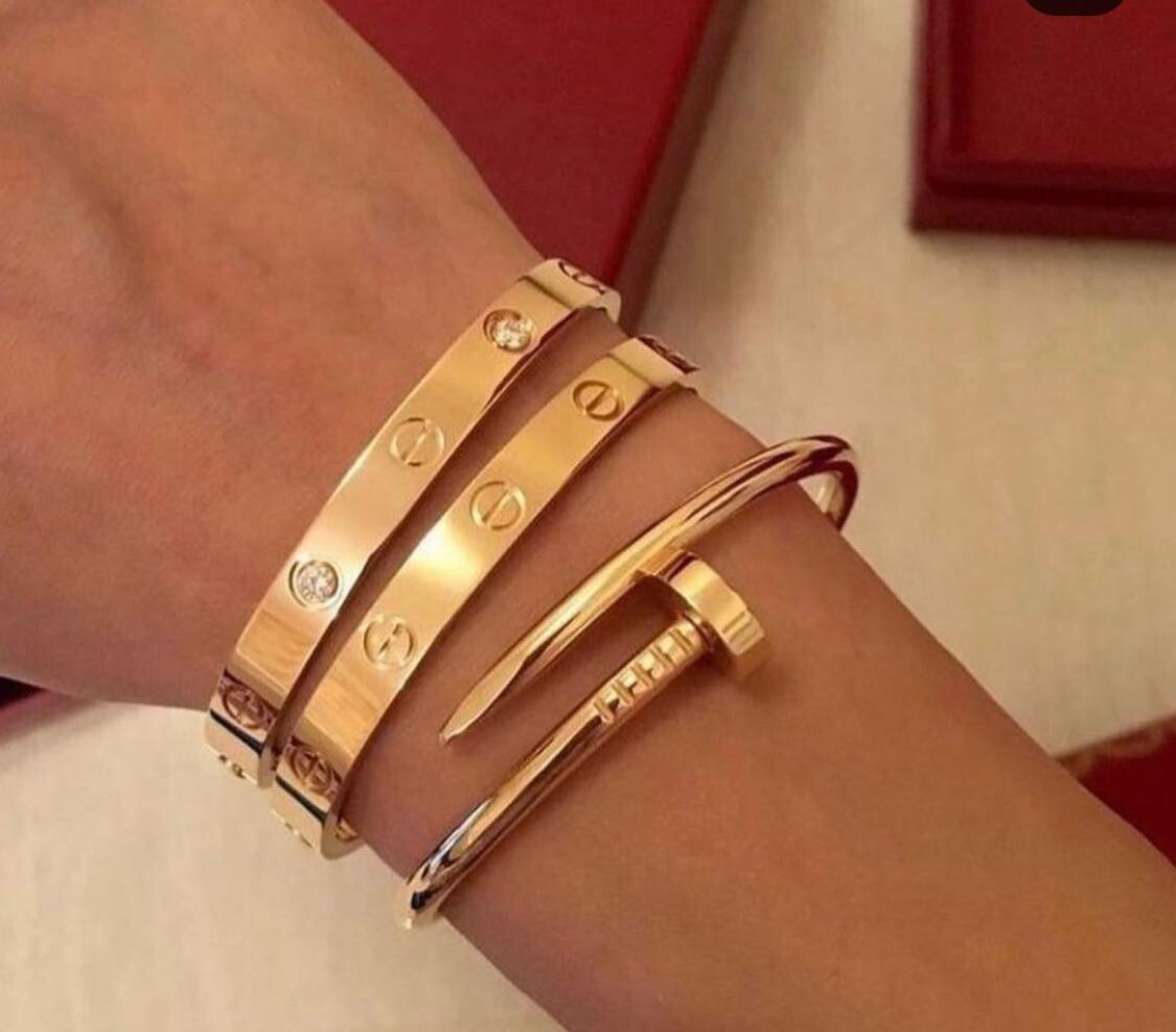 BRACCIALE SIMIL CARTIER CHIODO