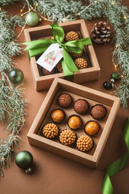 Caixinha com 09 Brigadeiros