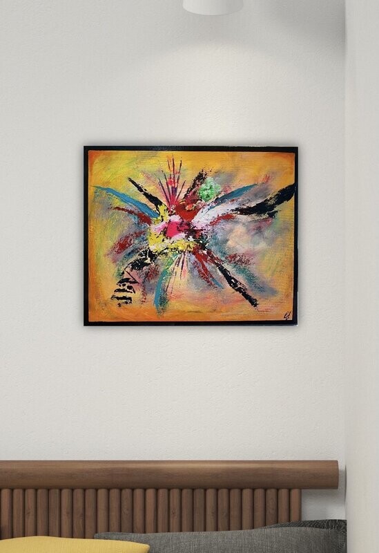 Red to Orange Explosion/Horizontal
