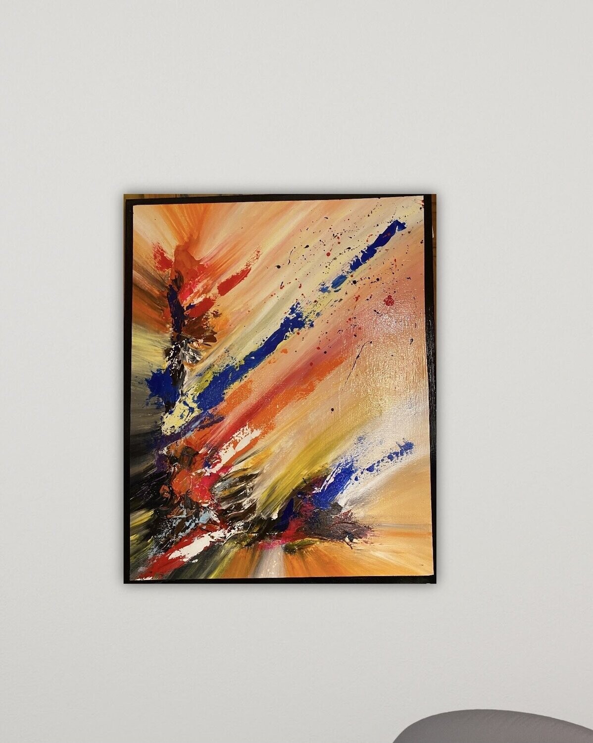 Fiery/Untramarine Blue