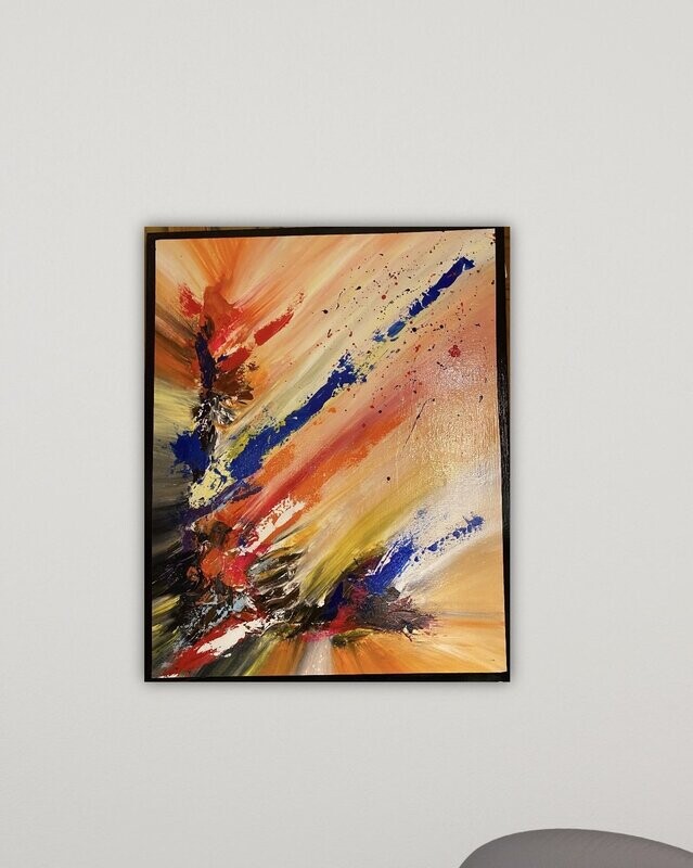Fiery/Untramarine Blue