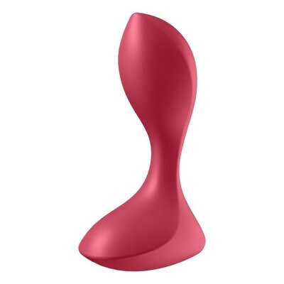 Plug anal vibrant USB Backdoor Lover Satisfyer noir ou rouge