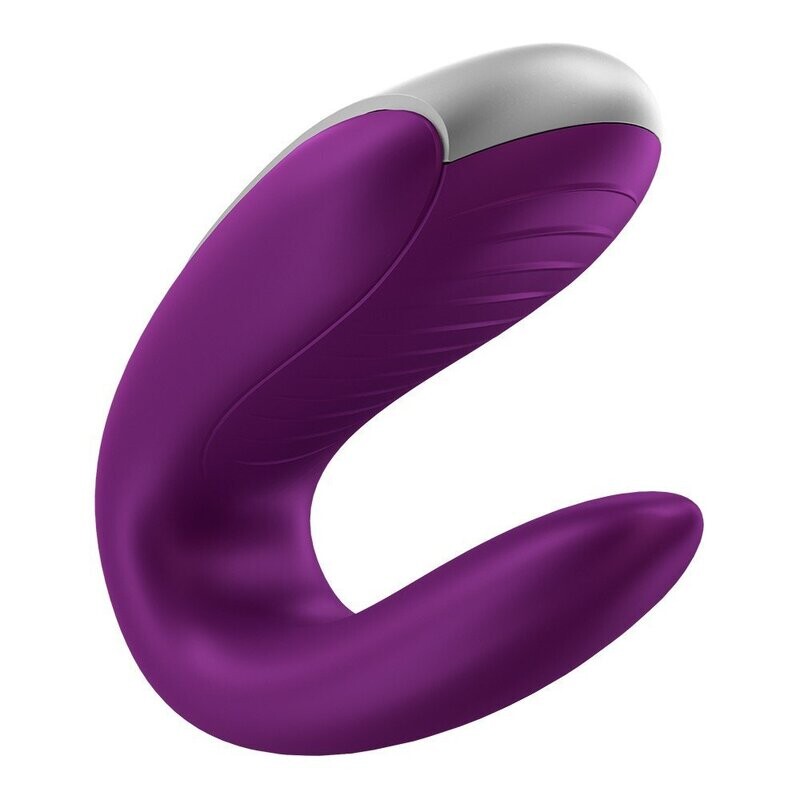 Sextoy de couple vibrant USB connecté Double Fun