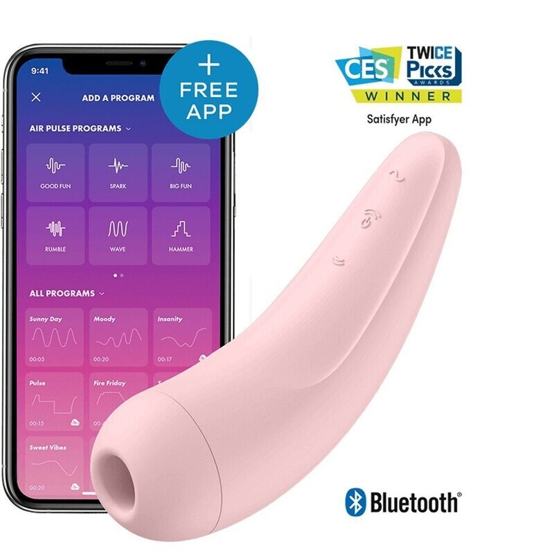 Stimulateur connecté Curvy 2+ ou 3+ Satisfyer