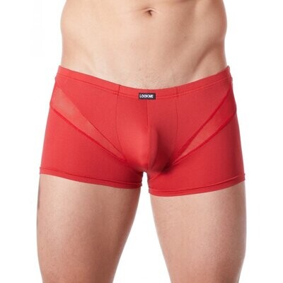 Boxer sexy avec fine résille en V 3 Coloris