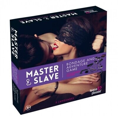 Kit BDSM Master and Slave Premium - 3 coloris