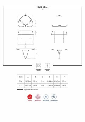838-SEG Ensemble 3 pcs Rouge