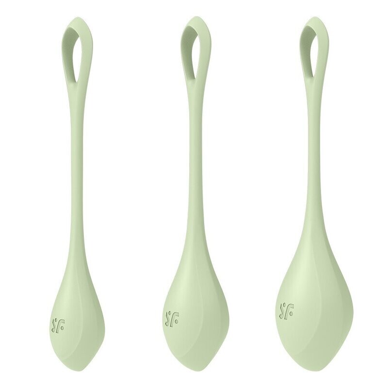 Set de 3 boules de geisha Yoni Power 2 Satisfyer / 3 coloris