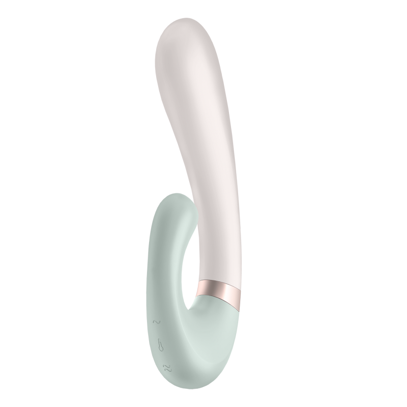 Stimulateur clitoridien et Vibromasseur point G + Chauffant Heat Wave Connect App - 3 Coloris