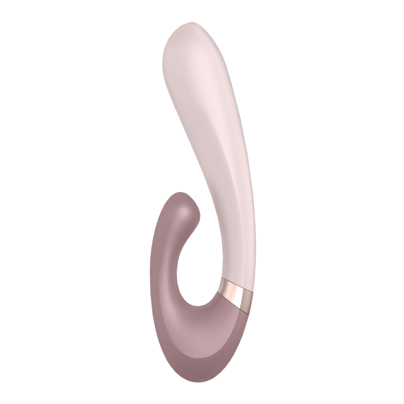 Stimulateur clitoridien et Vibromasseur point G + Chauffant Heat Wave Connect App - 2 Coloris