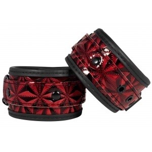 Menottes de poignets Luxury Noire ou rouge