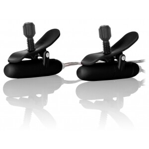 Pince-tétons vibrantes Nipple Teaser Noires