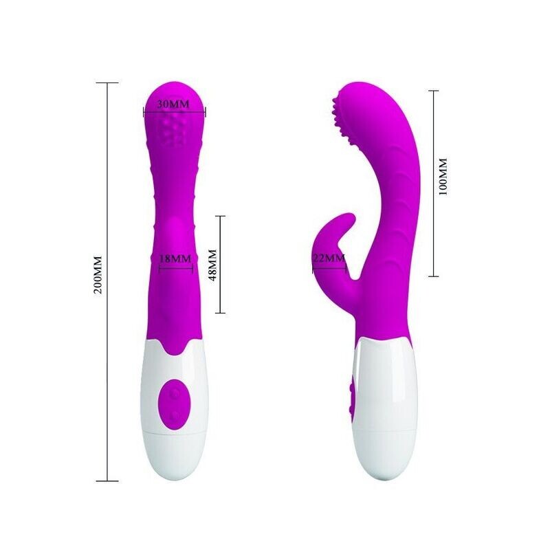 Vibromasseur rabbit rose point G tête massante ARTHUR