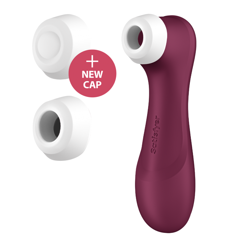 Stimulateur de clitoris 2 embouts Connecté Liquid air Pro 2 Generation 3 USB Satisfyer - 3 couleurs