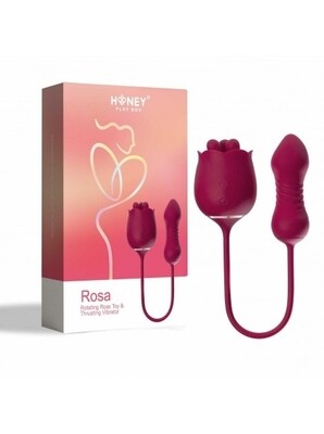 Rosa - Vibromasseur Rotatif & Va et Vient