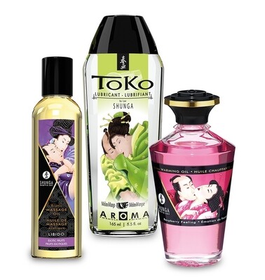 Coffret Baisers Fruités Shunga 3 produits