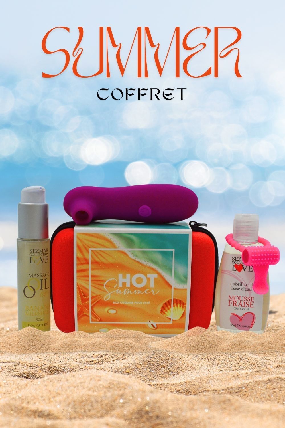 Coffret Hot Summer pour couple - EDITION LIMITÉE 