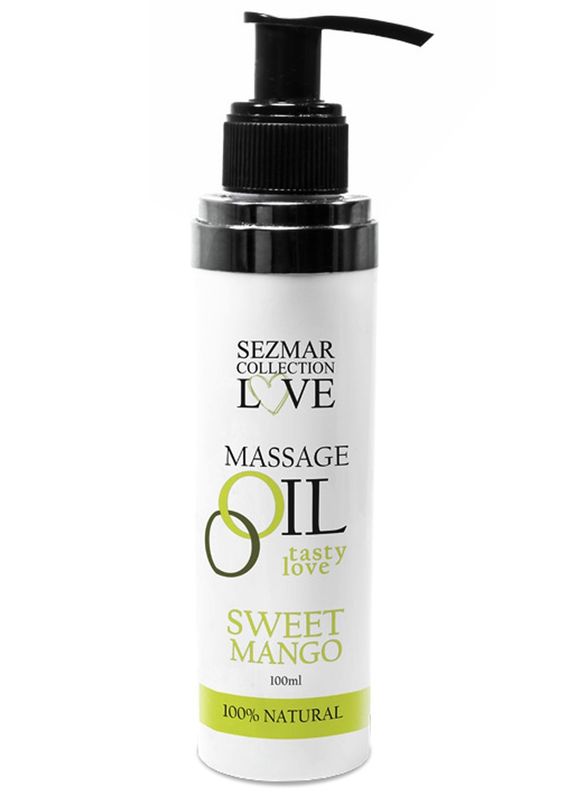 Huile de massage comestible 50ml ou 100ml - 10 parfums