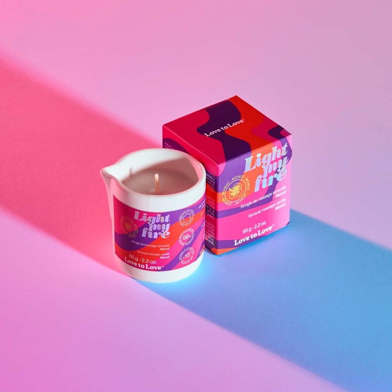 Light My Fire 80ML bougie de massage 2 Parfums