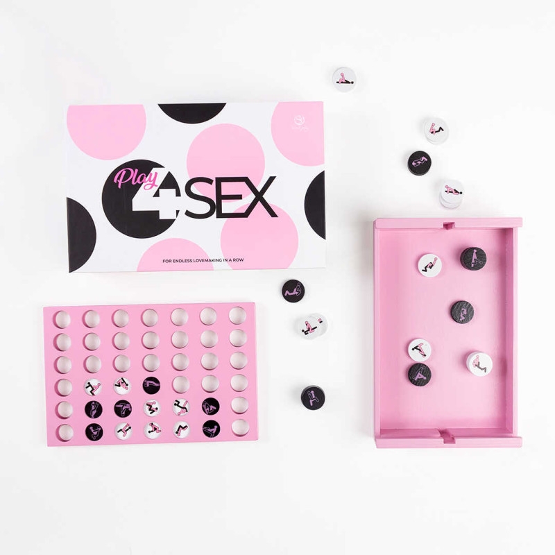 Play4sex - Jeu en bois Puissance 4