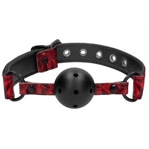 Baillon Boule LUXURY Rouge ou noir