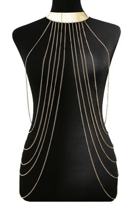 Bijou Tour de cou avec chaines de corps