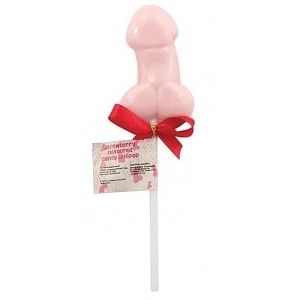 Bonbon Sucette Pénis Arôme Fraise 35g