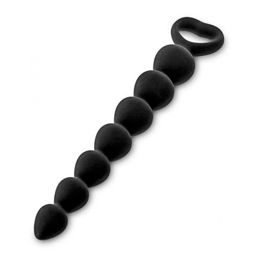 Chapelet plug anal noir