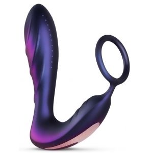 Cockring + Plug vibrant Black Hole Hueman