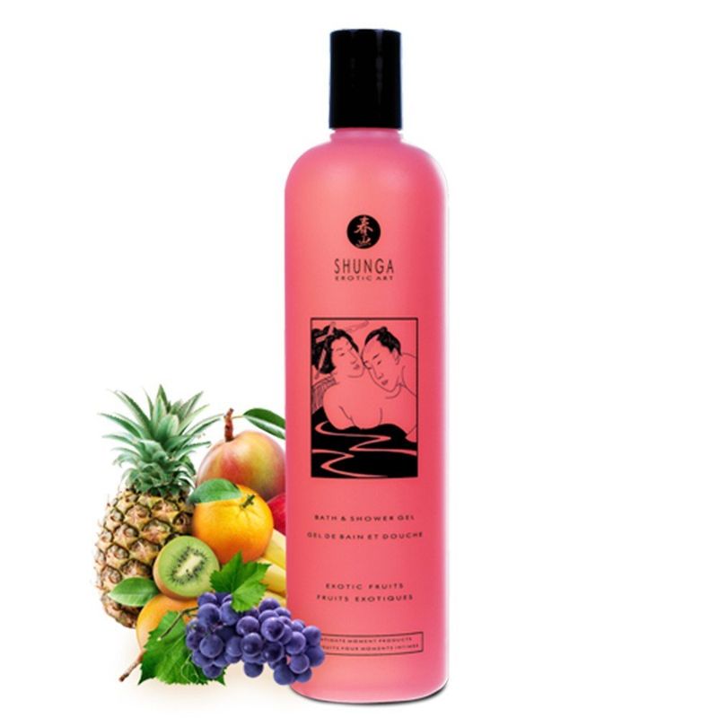 Gel de bain et douche comestible 250ml ou 500ml