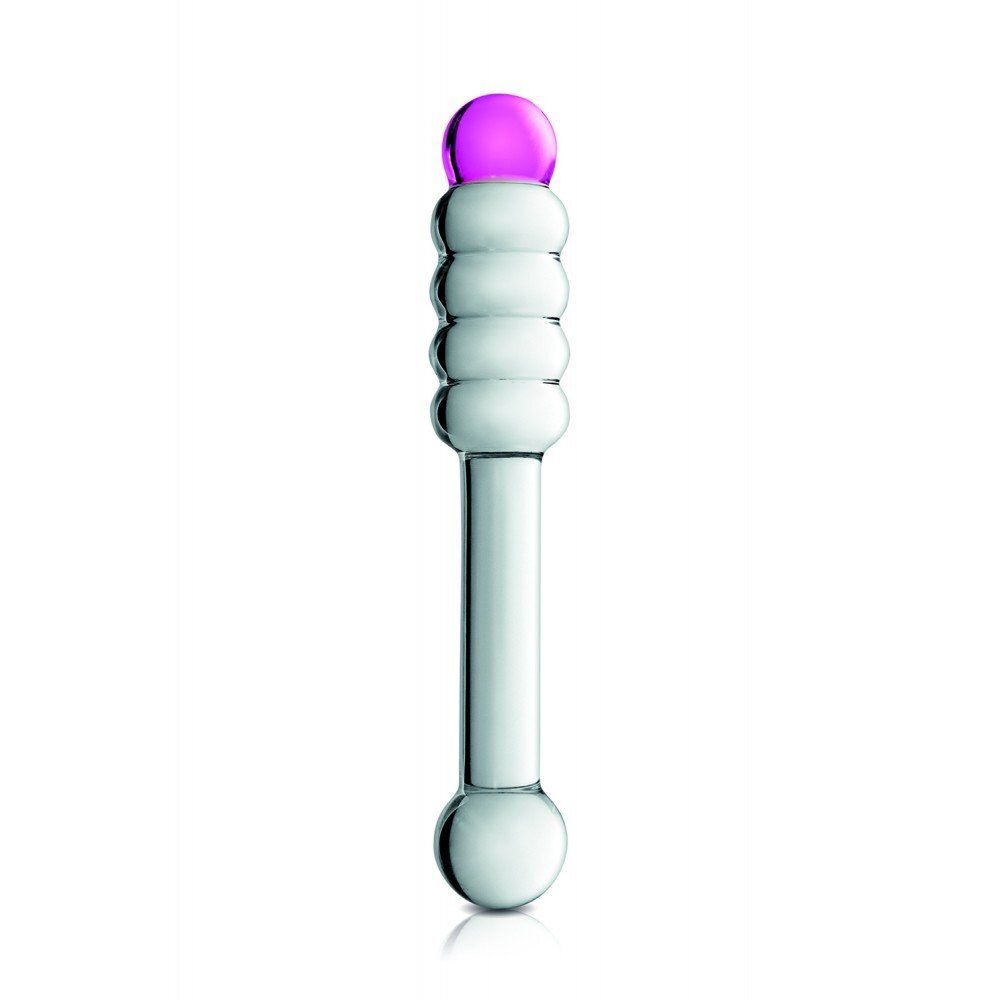 Gode en verre bicolor n°11