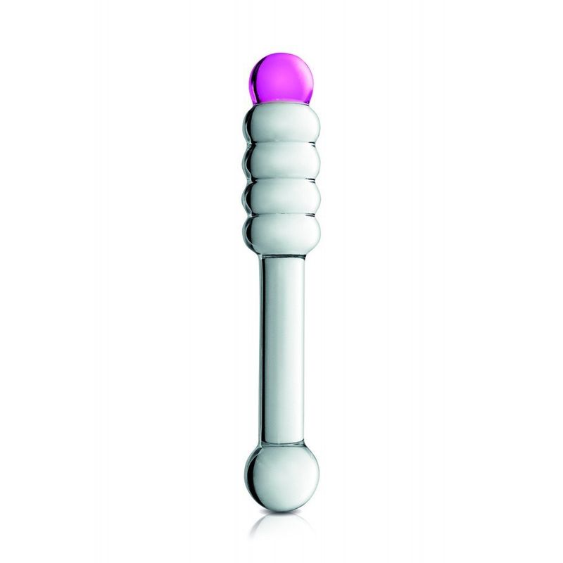 Gode en verre bicolor n°11