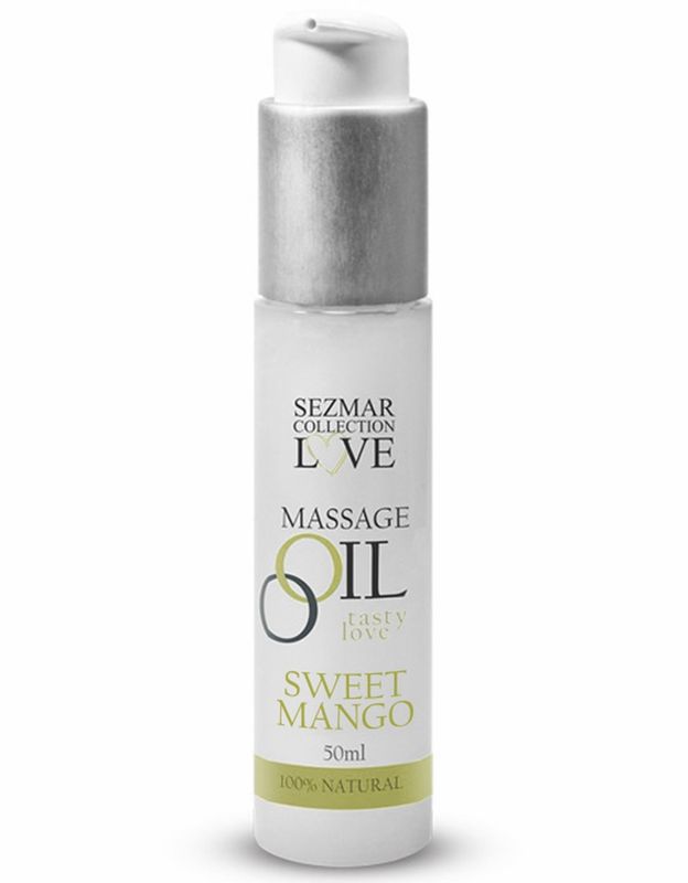Huile de massage comestible 50ml ou 100ml - 10 parfums
