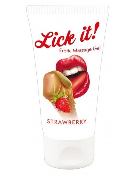 Lubrifiant Et Gel De Massage Végétalien Comestible 50ml