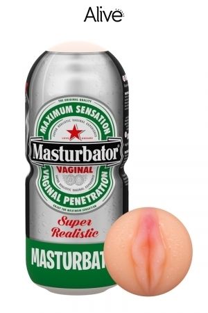 Masturbateur vagin humoristique bière