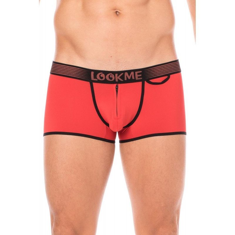Mini-Pants échancré avec zip 4 Coloris