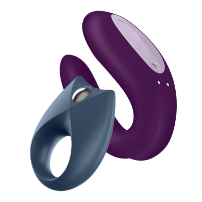 Partner box 2 - vibromasseur et cockring connecté pour couples
