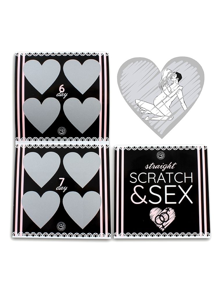 Scratch & Sex Couple jeu à gratter hétéro gay ou lesbien