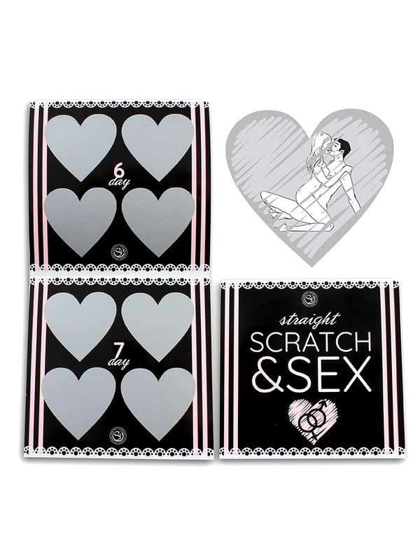 Scratch & Sex Couple jeu à gratter hétéro gay ou lesbien