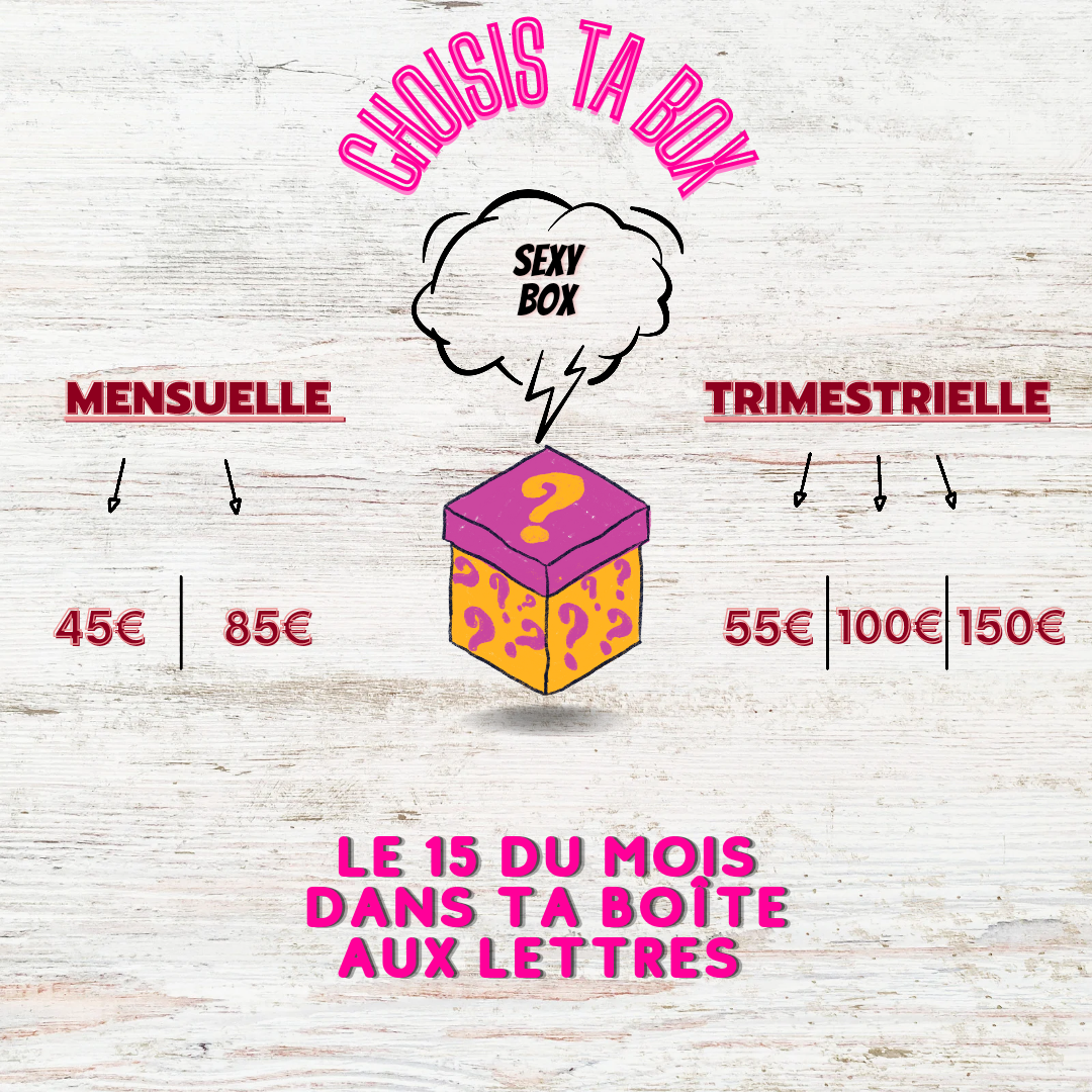 Sexy Box mensuelle 45€