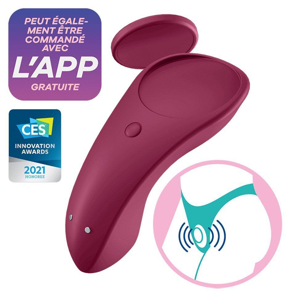 Stimulateur clitoridien Satisfyer Sexy Secret Panty