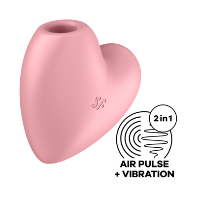Stimulateur De Clitoris USB En Forme De Cœur Cuttie Heart Satisfyer