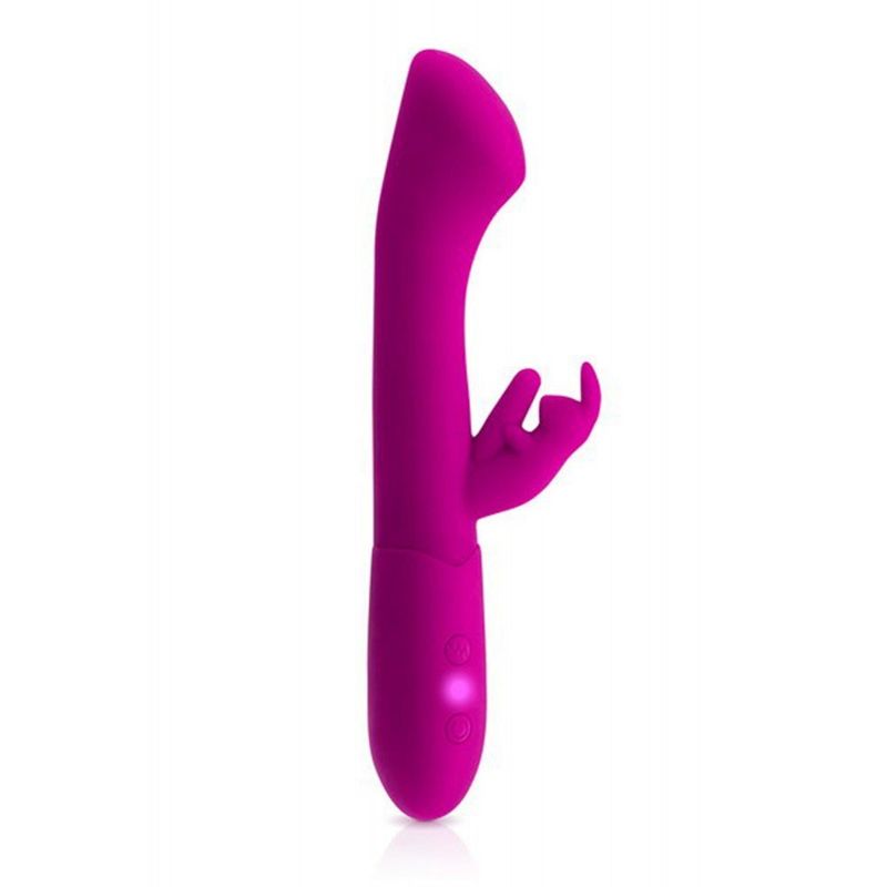 Vibromasseur rabbit rose USB stimulant 10 programmes
