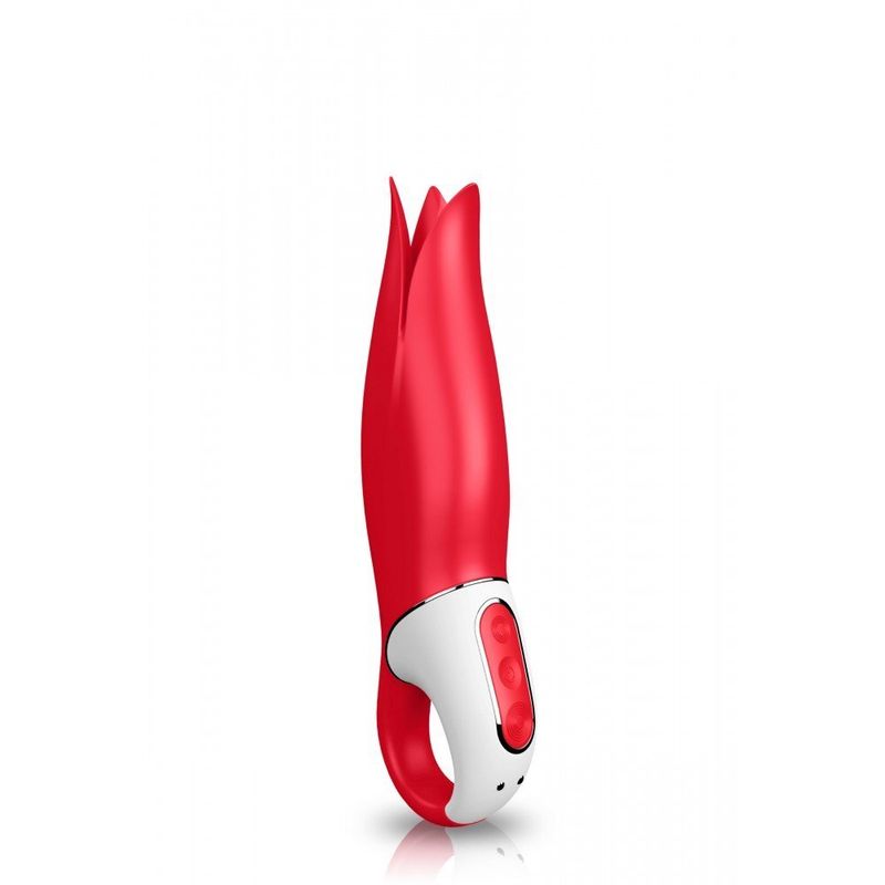 Vibromasseur stimulateur waterproof en silicone USB Power Flower Satisfyer